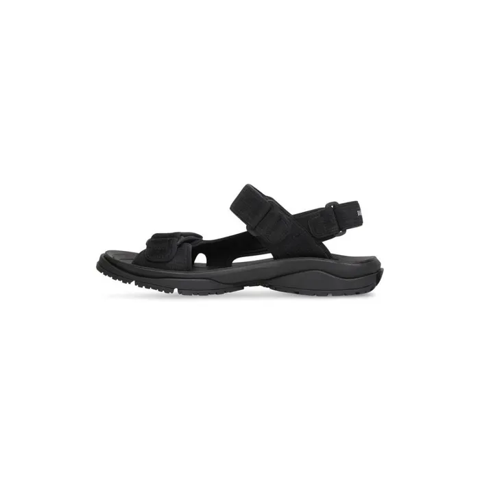 Men Sandals and Mules Balenciaga Tourist Sandal In Black