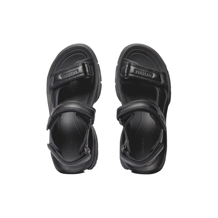 Men Sandals and Mules Balenciaga Tourist Sandal In Black