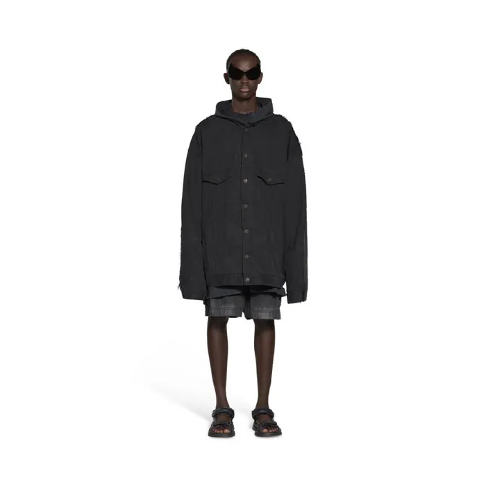 Men Sandals and Mules Balenciaga Tourist Sandal In Black