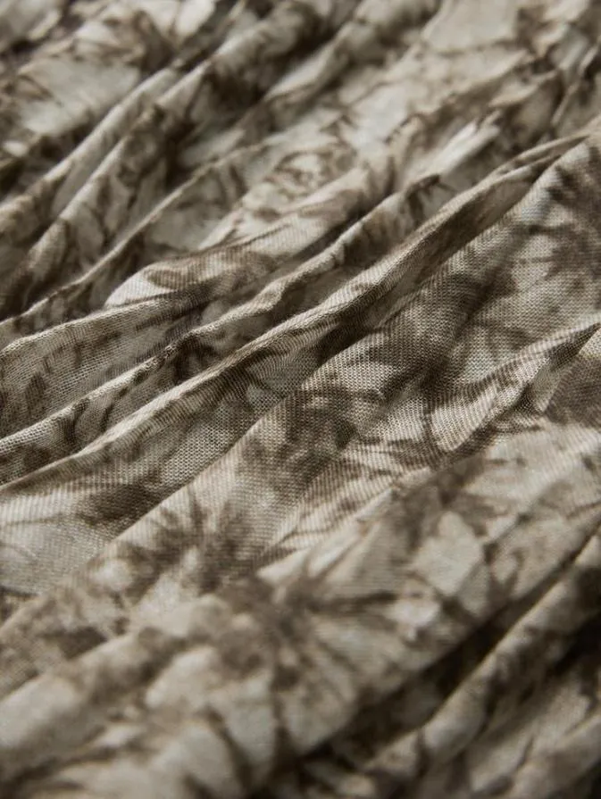 Men Scarves and Ties John Varvatos ASCAN TIE DYE SCARF Pavement