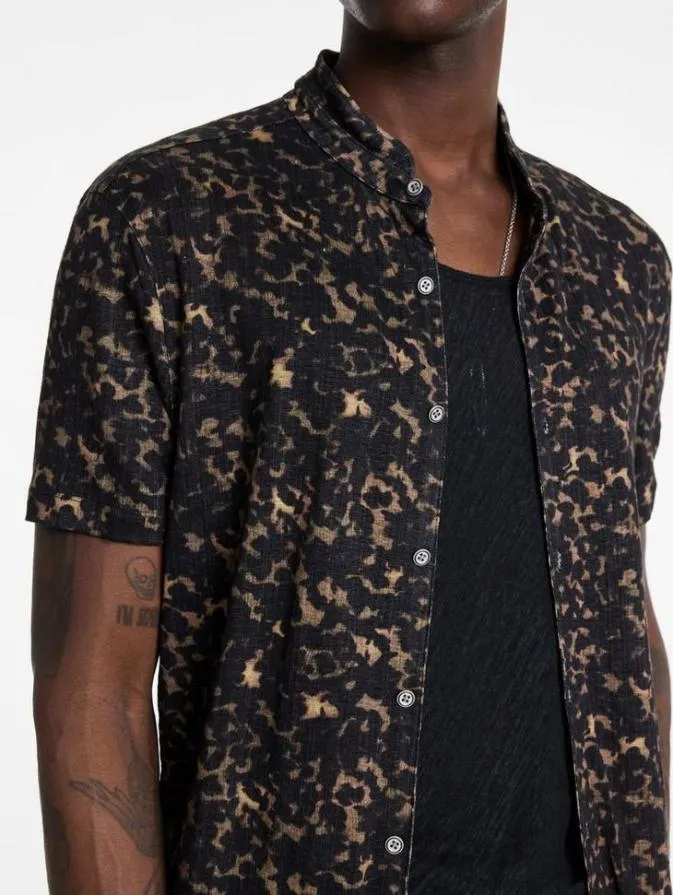 Men Shirts John Varvatos FLOREZ SHIRT Brown