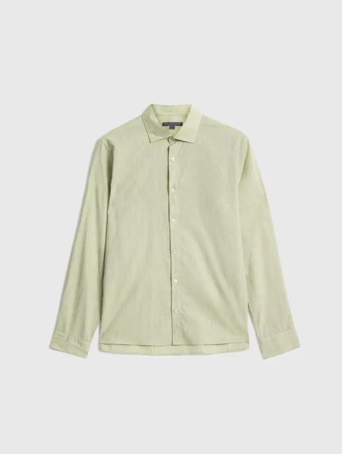 Men Shirts John Varvatos ROSEDALE SHIRT Eucalptus