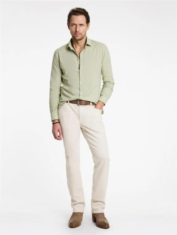 Men Shirts John Varvatos ROSEDALE SHIRT Eucalptus
