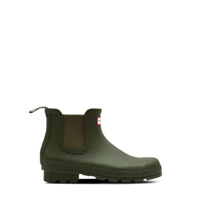 Men Short and Ankle Boots Hunter Boots Original Chelsea Boots Dark Olive Men Short and Ankle Boots Hunter Boots Original Chelsea Boots Dark Olive