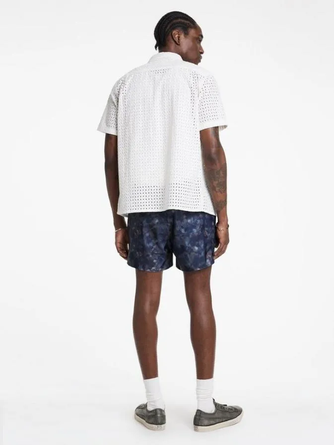 Men Shorts And Swimwear John Varvatos MAUI SWIM SHORTS Deep Blue