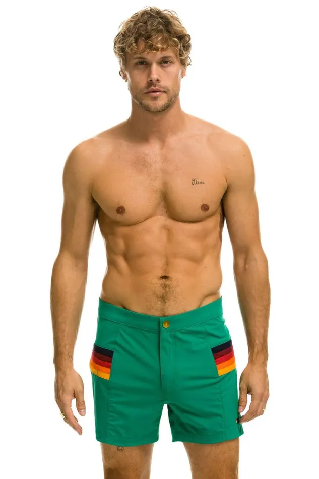 Men Shorts Aviator Nation Horizontal 5 Stripe Flex Shorts 8211 Amazon