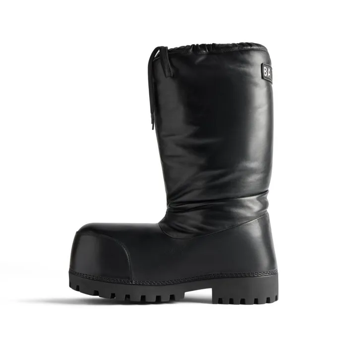Men Ski Balenciaga Skiwear 8211 Alaska High Boot In Black