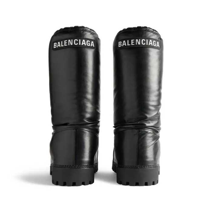 Men Ski Balenciaga Skiwear 8211 Alaska High Boot In Black