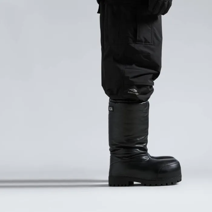 Men Ski Balenciaga Skiwear 8211 Alaska High Boot In Black