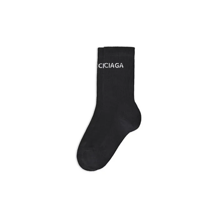 Men Socks Balenciaga Balenciaga Socks In Black