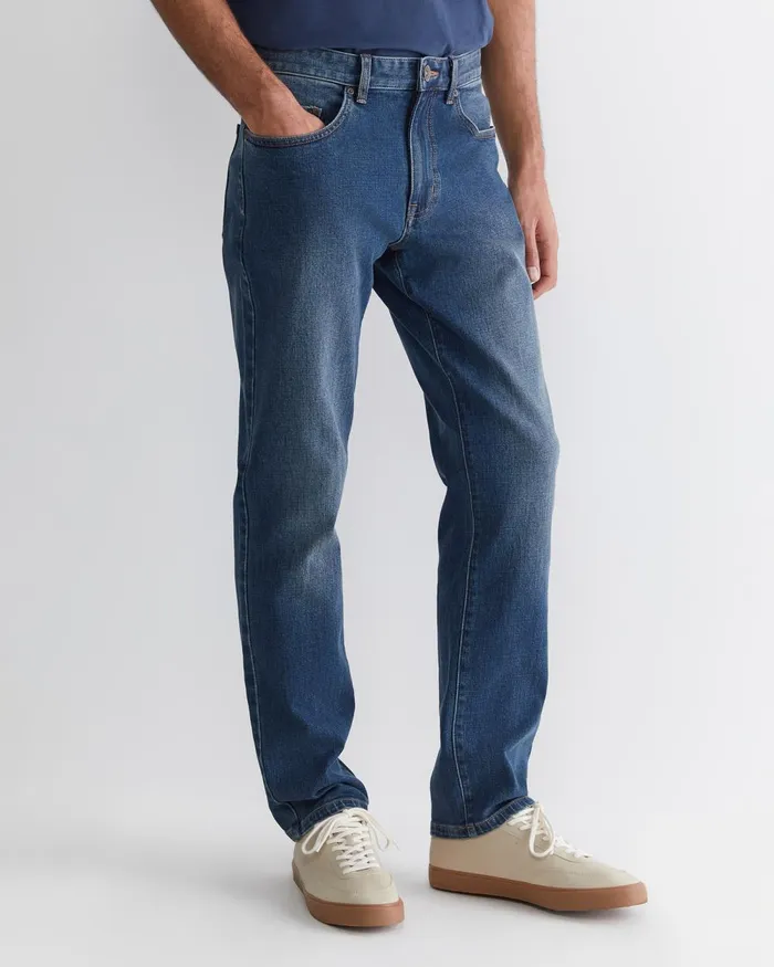 Men Sportscraft Denim and Jeans Grayson Straight Jean Vintage Wash