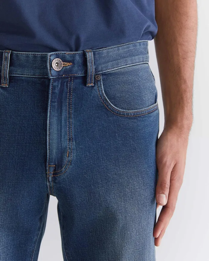 Men Sportscraft Denim and Jeans Grayson Straight Jean Vintage Wash