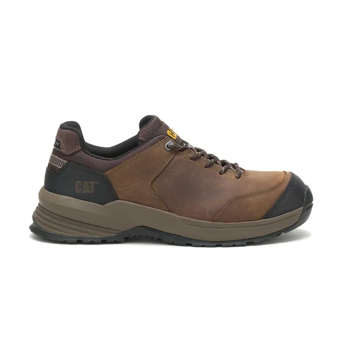 Men Streamline 20 Leather Composite Toe Work Shoe Cat Footwear Shoes
