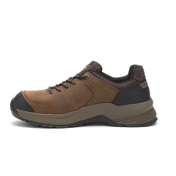 Men Streamline 20 Leather Composite Toe Work Shoe Cat Footwear Shoes
