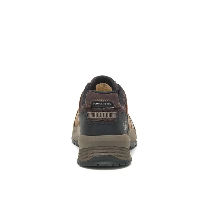 Men Streamline 20 Leather Composite Toe Work Shoe Cat Footwear Shoes