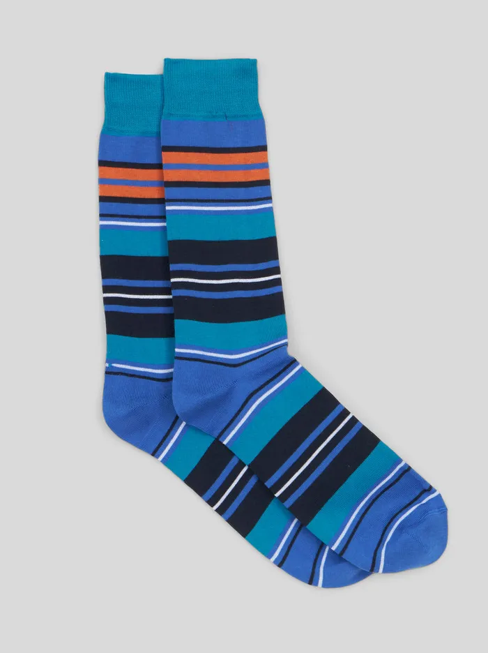 Men Striped Jacquard Socks Etro Socks