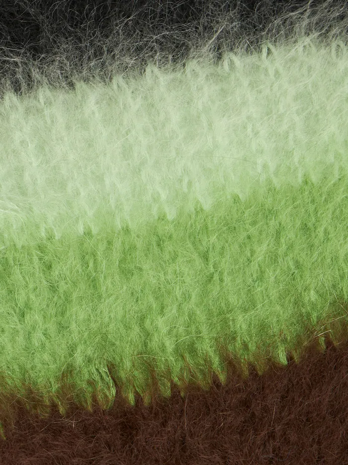 Men Striped Mohair Scarf Etro Scarves