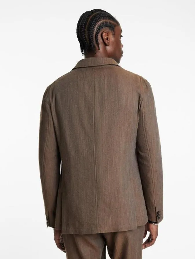 Men Suit Jackets John Varvatos ALLEN JACKET Chamois