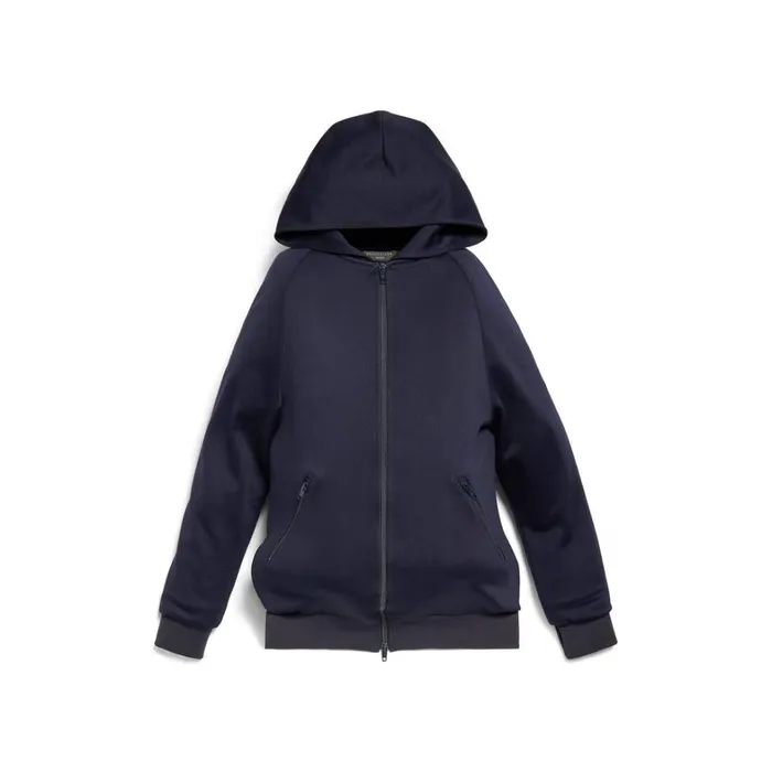 Men Sweatshirts and Hoodies Balenciaga Unity Sports Icon Inflatable Zipup Hoodie Medium Fit In Dark Navy