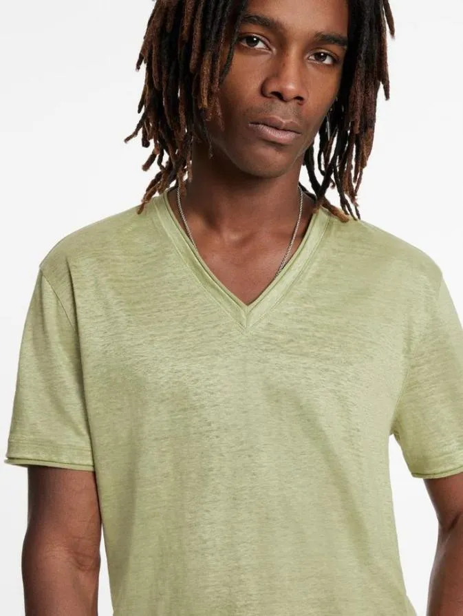 Men TShirts John Varvatos WOOSTER VNECK Cantaloupe