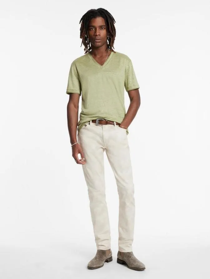 Men TShirts John Varvatos WOOSTER VNECK Cantaloupe