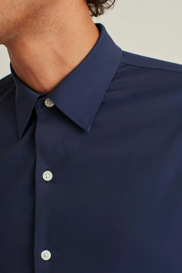 Men Tech Button Down Shirt Navy Bonobos Casual Shirts