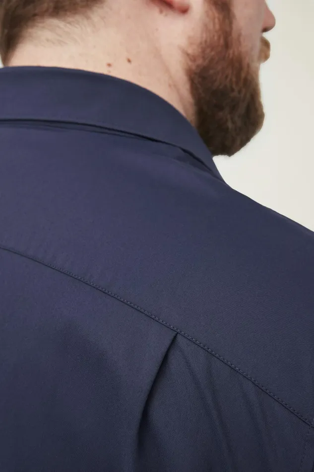 Men Tech Button Down Shirt Navy Bonobos Casual Shirts
