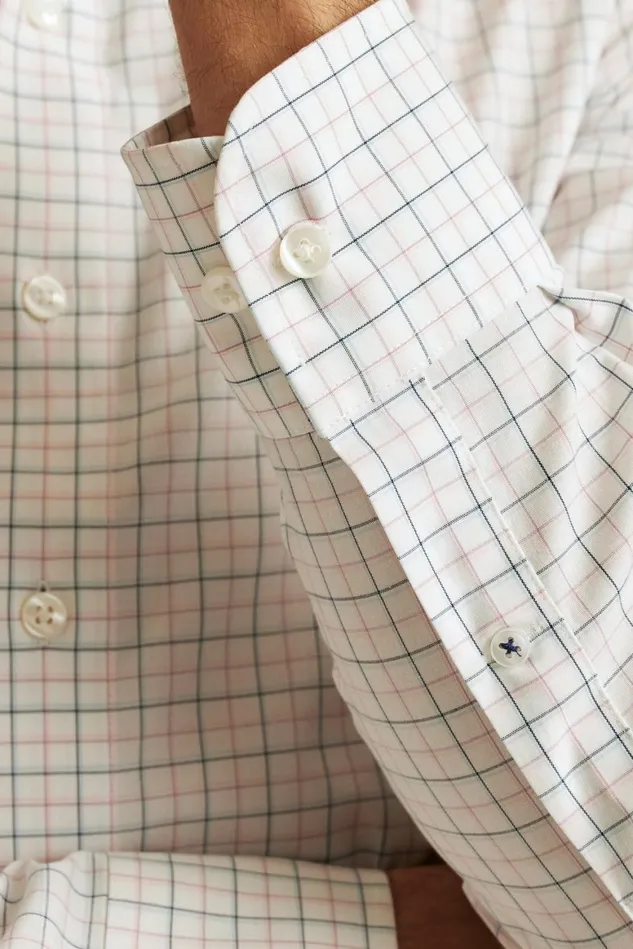 Men The Desk To Dinner Shirt Blue Orchid Plaid Bonobos Business Casual Shirts