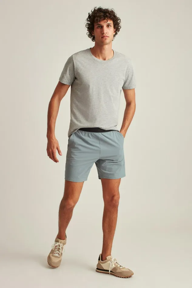 Men The Lined Gym Short Monument Grey Bonobos Casual Shorts
