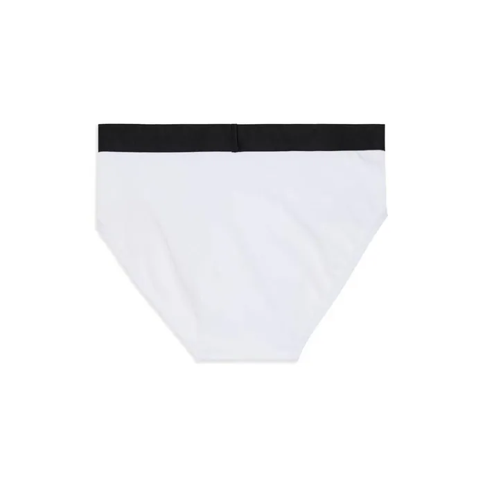 Men Underwear and Swimwear Balenciaga Racer Briefs In Whiteblack
