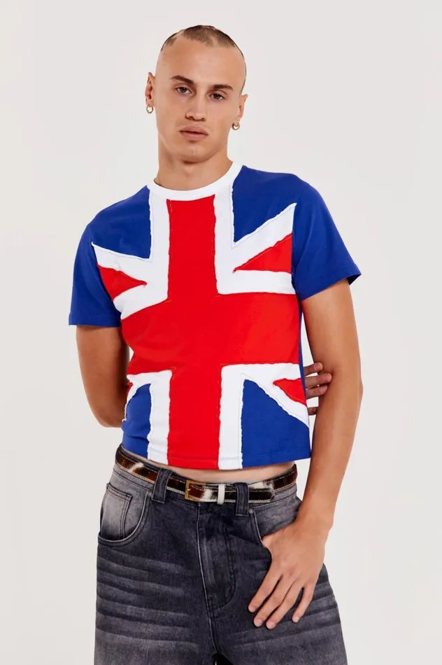 Men Union Jack Tshirt Jaded London TShirts and Vests