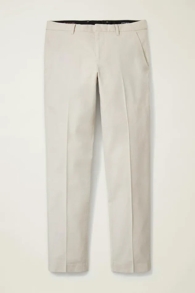 Men Weekday Warrior Dress Pants Tuesday Stone Beige Micro Houndstooth Bonobos Dress Pants
