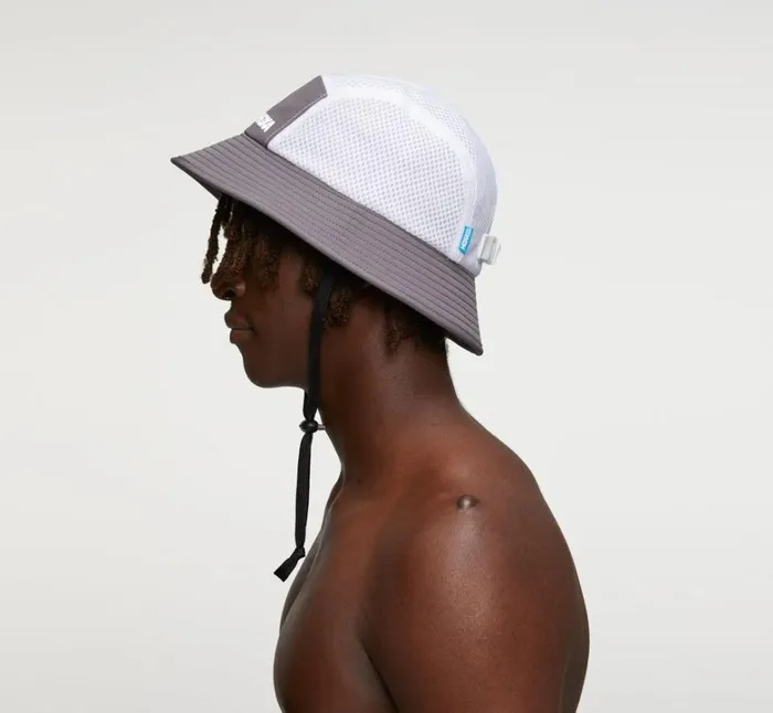 MenWomen All Gender Adventure Hat Charcoal White HOKA ONE ONE Accessories