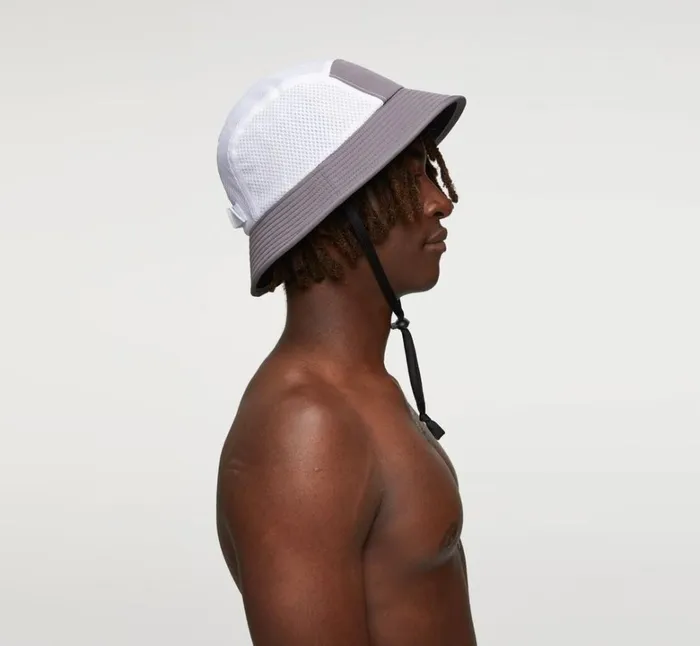 MenWomen All Gender Adventure Hat Charcoal White HOKA ONE ONE Accessories