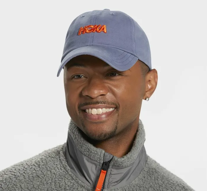 MenWomen All Gender Casual Hat Blue Grey Vermilion Orange HOKA ONE ONE Accessories