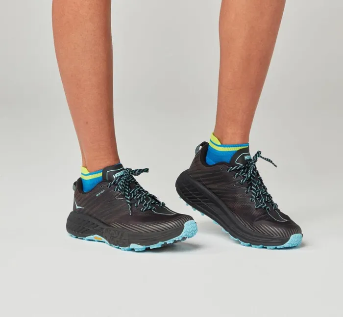 MenWomen All Gender Performance NoShow Sock Diva Blue Citrus HOKA ONE ONE Socks