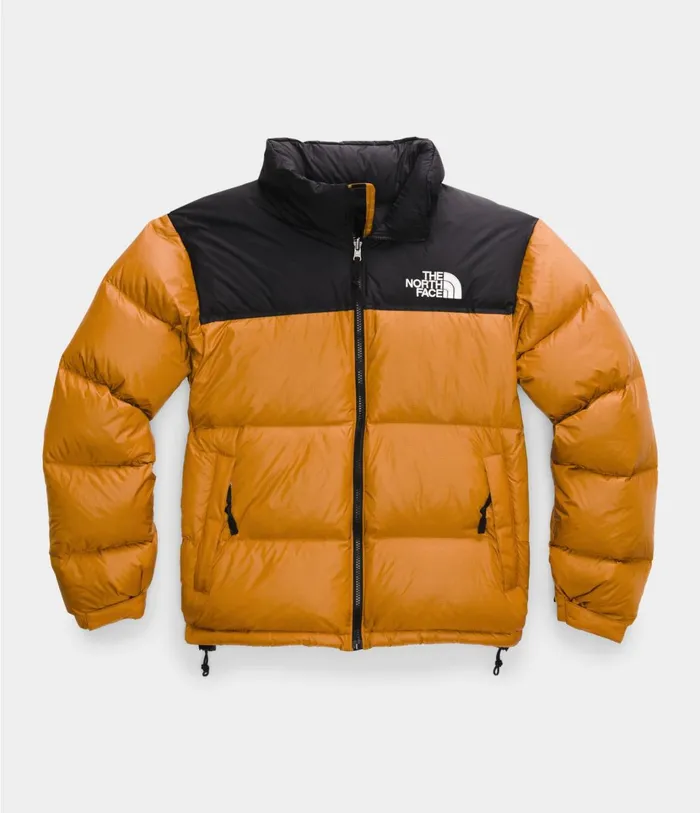 Mens 1996 Retro Nuptse Jacket Timber Tan The North Face Insulated and Down Jackets