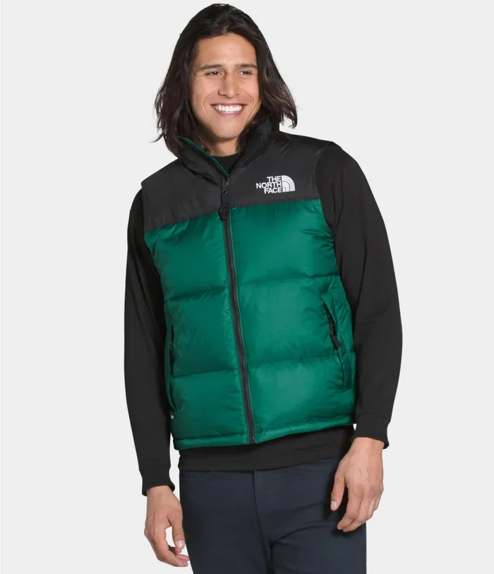 Mens 1996 Retro Nuptse Vest Evergreen The North Face Vests