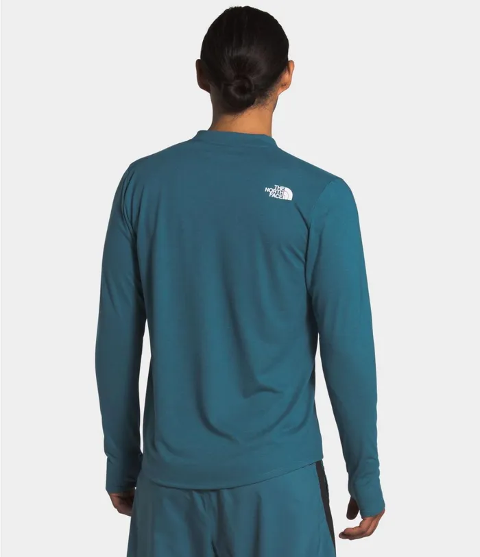 Mens Active Trail Henley Mallard Blue The North Face Active Tops