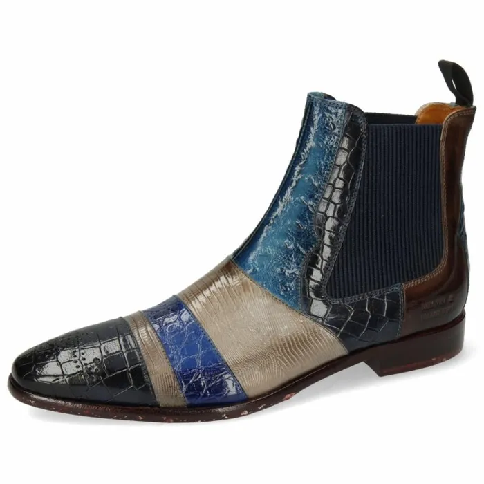 Mens Ankle Boots Melvin and Hamilton Elvis 12 Multi