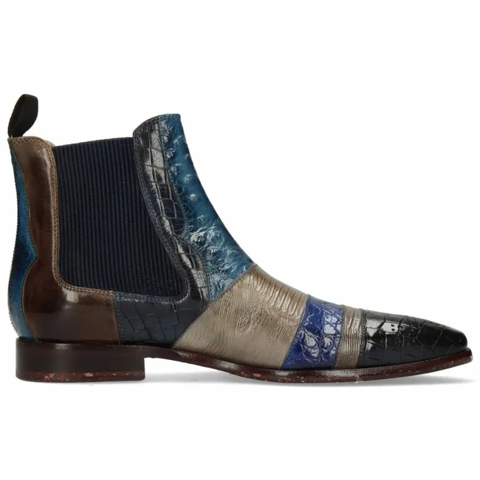 Mens Ankle Boots Melvin and Hamilton Elvis 12 Multi