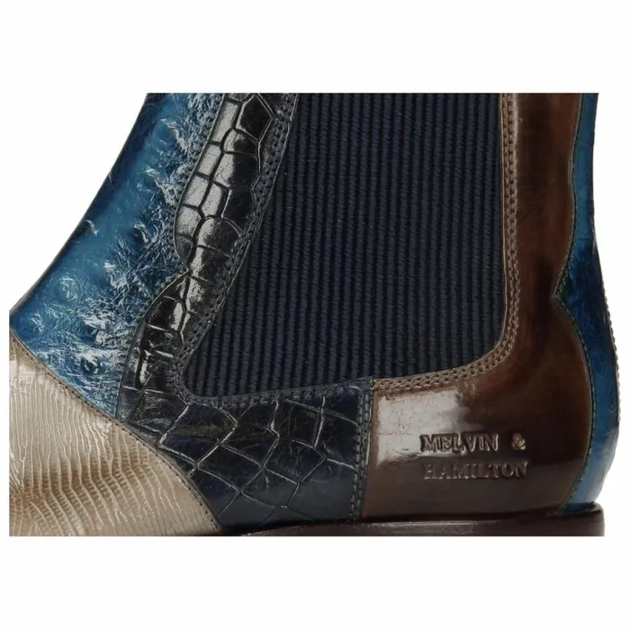 Mens Ankle Boots Melvin and Hamilton Elvis 12 Multi