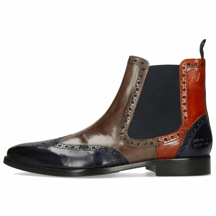 Mens Ankle Boots Melvin and Hamilton Martin 5 Multi