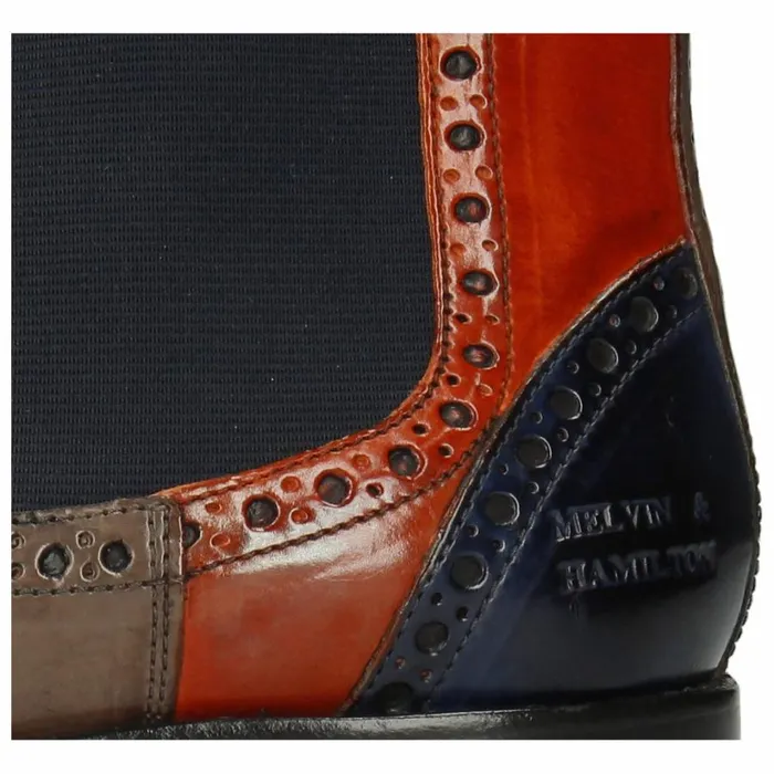 Mens Ankle Boots Melvin and Hamilton Martin 5 Multi