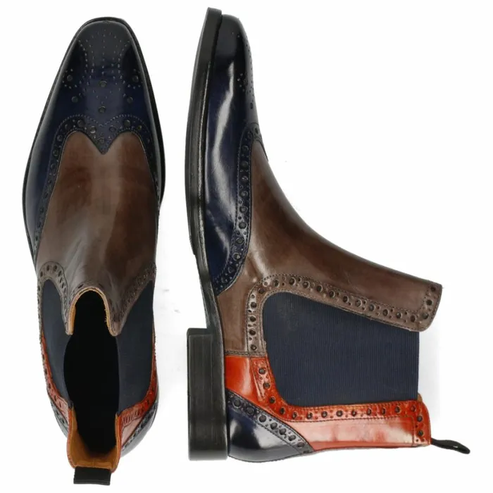 Mens Ankle Boots Melvin and Hamilton Martin 5 Multi
