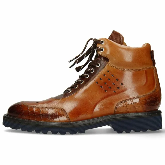 Mens Ankle Boots Melvin and Hamilton Trevor 28 Brown