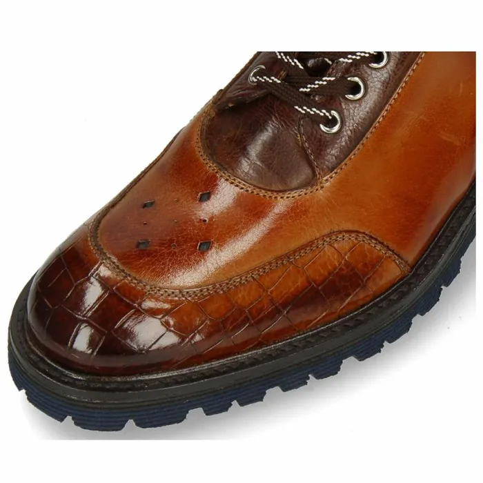 Mens Ankle Boots Melvin and Hamilton Trevor 28 Brown