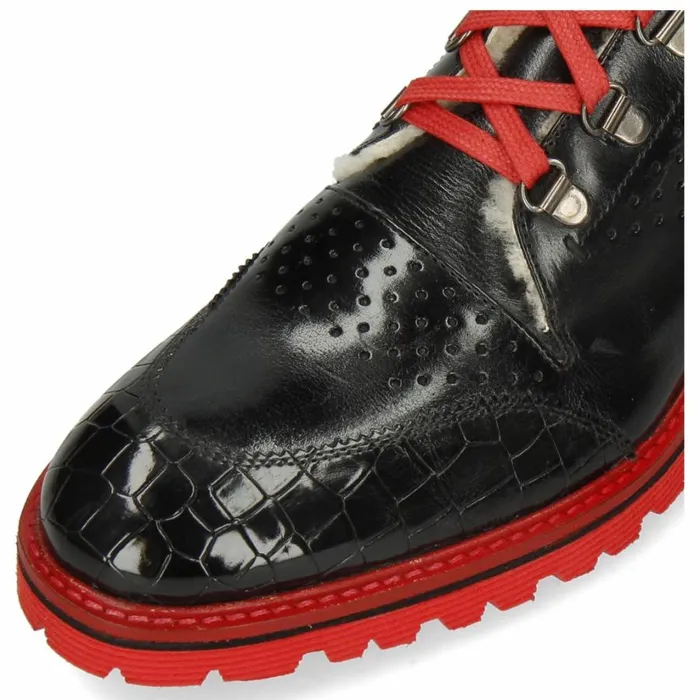 Mens Ankle Boots Melvin and Hamilton Trevor 5 Black