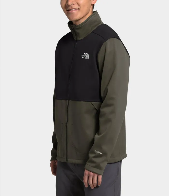 Mens Apex Canyonwall Jacket New Taupe Greentnf Black The North Face Windbreakers