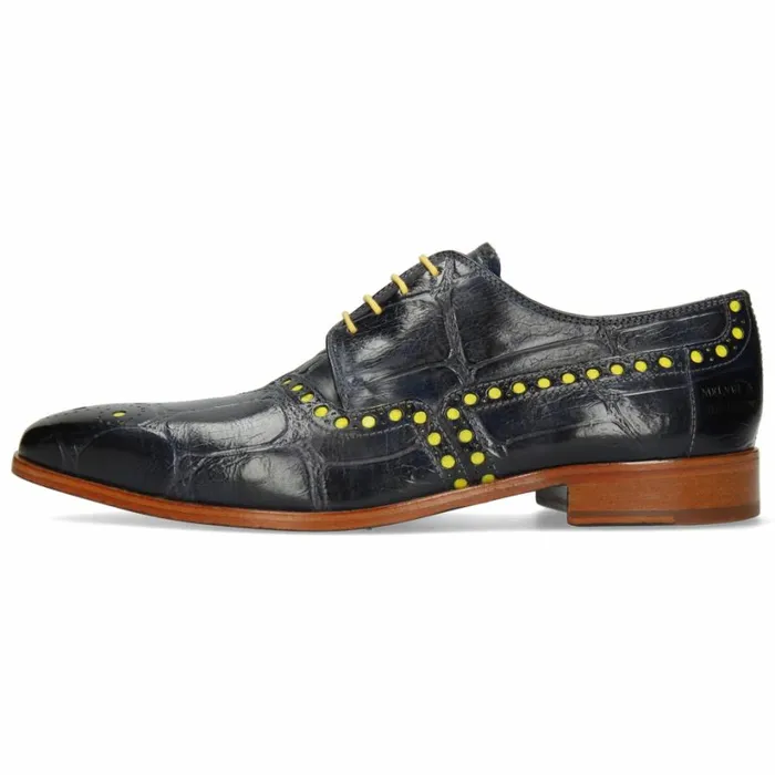 Mens Derbies Melvin and Hamilton Lance 66 Blue